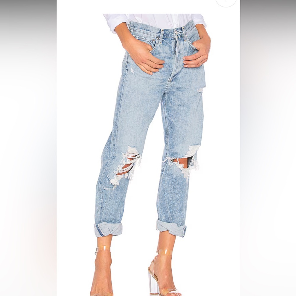 Agolde 90’s Mid-Rise Loose Fit Jeans